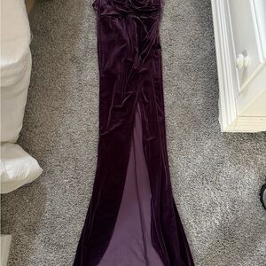Jules & Cleo Purple Maxi Dress